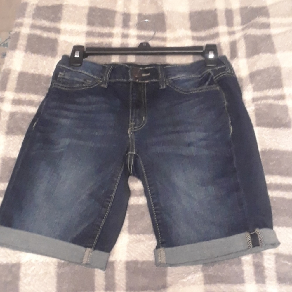 blue Bermuda shorts by SO